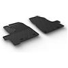 Gledring Tappetini in Gomma Compatibile con Ford Tourneo Custom/Passenger 2018- (Automatico) (Profilo G 2-Parti + Clip di Montaggio)