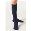 Calzedonia Calze Lunghe In Cotone Bambini Blu