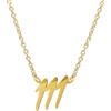 Balilou Collana Numero Angelico 111 Donna Oro Acciaio Impermeabile Regalo