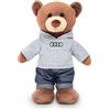 Audi collection Audi 3202500100 - Orsacchiotto di peluche, 42 cm, colore: Marrone