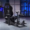 Dardoo Cockpit Per Simulatori Di Volo Con Sedile Nero Per HOTAS Warthog T150