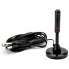 HENGBIRD Antenna DVB-T2, Antenna Digitale da Camera per TV con Amplificatore, Ricezione a 360 Gradi, Base Magnetica, Cavo da 5 Metri, Supporta Canali HD 4K e Tutti i Dispositivi TV
