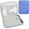 Dadanism 13 Pollici Tablet Custodia Borsa Portatile per iPad Pro 13 M5/M4, iPad Air 13 M4/M3, iPad Pro 12,9, MacBook Neo/Air M5 M4 13, Galaxy Tab S10 FE Plus 13,1/Tab S10+ Plus 12,4, Pervinca