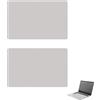 Domicubes 2 Panno Pulizia Schermo, Screen Protezione Imprint Tastiera Fodera in Microfibra E Panno Di Pulizia, 13/14 Protezione Tastiera in Microfibra Compatibile Con Mac Book Pro