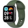 BDIG Cinturino Compatibile con Xiaomi Redmi Watch 3 Active/3 Lite,Colorato traspirante Braccialetto Sportivo di Ricambio in Morbido Silicone