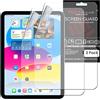 TECHGEAR Vetro Antiriflesso per iPad Pro 12.9 2017/2015 - Autentica Pellicola Protettiva Opaca in Vetro Temperato Compatibile con Apple iPad Pro 12.9 pollici 2017/2015