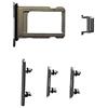 Smartex® Set Tasti Bianchi Laterali + Slot per SIM compatibili con iPhone X