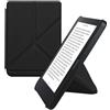 kwmobile Custodia Pieghevole Compatibile con Kobo Clara 2E Cover - Cover Magnetica Pelle PU eReader con Stand - nero