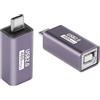 SinLoon 2 Adattatori USB C a USB B Tipo C a MIDI Convertitore Connettore Tipo C Maschio a USB B Femmina Adattatore per stampante e tastiera