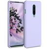 kwmobile Cover per OnePlus 8 (2020) Custodia - Back Case per Smartphone in Silicone TPU - Protezione Gommata - lavanda pastello