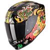 SCORPION Casco Bambino EXO-JNR AIR YUCATAN Nero Giallo Rosso SCORPION
