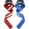DMoose Fitness Straps Palestra, Cinghie di Sollevamento Pesi Deadlift, Powerlifting Fascette Palestra, Allenamento Fasce Gym, Bodybuilding, Morbido Imbottito per Massima Forza di Presa (Coppia)