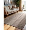 ELLE Decoration Tappeto di design onice, moderno, a pelo corto, motivo geometrico, morbido, glamour, effetto lucido, per soggiorno, camera da letto, corridoio, beige, crema, 120 x 170 cm