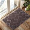 Cosyearn Door Mat Outdoor, 24x36, Welcome Mats for Entryway, Front Doormat for Home Entrance, Indoor Floor Mat, Durable, Non-Slip, Boot Scraper, Catches Muddy and Dirt(Brown)