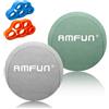 AMFUN 2 Pezzi Pallina Antistress Mano, Terapia Palline Palla per Riabilitazione, Terapeutiche Spremere Palle Dito Grip Uovo Gelper Riabilitazione Fisioterapia Esercizi