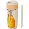 MiOYOOW Mini Frullatore Portatile, Frullati Mixer Elettrico Piccolo Personale in ABS, Smoothie Tritatutto per Frullati e Insalate, per Viaggio Cucina Ufficio e Palestra