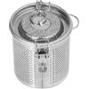 Atyhao Bustina di Condimento in Acciaio Inossidabile Filtri e Filtri per il tè Filtri per Palline da tè Infusore per tè Filtro per Spezie Multiuso Colino per Condimenti, Colino per (0,7 l)