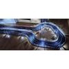 Generisch 1 m Recinzione compatibile con Carrera Digital 124 132 Uni Curve rettilinee Recinzione Guardrail