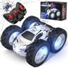 Mieryd Spider Macchina Telecomandata Acrobatica per Bambini, Auto Radiocomandata 4x4 Giochi Bambino 3 4 5 6 7 Anni, Rotazione a 360° Monster Truck con Luci Esterno Ragazzi Regali Giocattoli Easter Compleanno