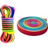 Joysuelly Set di 2 pezzi di gomma per bambini a partire da 6 7 8 9 10 anni, giochi di rimbalzo per interni ed esterni (5 m di lunghezza + 3 m)