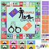 OPVXZAD Giochi Di Coppia Per Adulti,Adultopoly Gioco da Tavolo,Gioco per Coppia,Carte da Conversazione per Conoscersi,Giochi Da Tavolo Per Adulti Intimos Gioco Di Carte,Carte di Gioco per Coppie