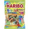 Haribo Bruchi Arcoblaeno Frizzi, Caramelle Gommose Frizzanti, Gusto Frutta, Ideali per Feste e Dolci Momenti di Relax - 160gr