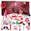 BDSMYEE 24 Pezzi Bondage Kit SexToys Coppia, Giocattoli Sessuali Plug Anale per Principianti Adulti, SM Sex Bondage Set, Regali di San Valentino per Uomini e Donne
