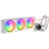 KRUX Dissipatore cpu a liquido Krux HydroGlance 360 360mm Bianco [KRXE005]