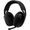 Logitech Cuffie Logitech Wireless/Bluetooth per Gaming con microfono Nero