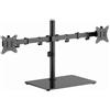 Gembird Supporto monitor Gembird MS-D2ST-01 Da scrivania per 2 schermi 13-32'' max 9kg Nero [MS-D2ST-01]