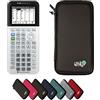 Texas Instruments CALCUSO Pacchetto Base negro con Calcolatrice Grafica TI-83 Premium CE