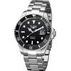 Elysee Orologio Analogueico Automatico Uomo con Cinturino in Acciaio Inox 80581