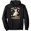 Just a Girl who Loves Pitbulls TS Gifts Solo una ragazza che ama i Pitbull - Tie Dye Felpa con Cappuccio