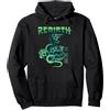 Aesthetic Vaporwave Grunge Goth Geschenk Snake Flower Rebirth - Aesthetic Edgy Streetwear Felpa con Cappuccio