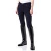 John Whitaker Whitaker Pantaloni da Donna in Maglia con Strass, Marina Militare, 32W