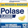 Polase Classico, Magnesio e Potassio, Integratore Alimentare, contro Stanchezza e Fatica Fisica, Caldo, Sali Minerali Organici, Gusto Limone, 12 Bustine