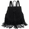 DEERWORD Donna Borse a Zaino Borsa a Zainetto Elegante Tracolla Zaini Firmate Marca Zainetti Antifurto PU pelle 82119 1 pz Nero