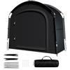 TOOSOAR Tenda da Bicicletta 200X165X80cm,Fino a 2-3 Biciclette,per Esterni, per Biciclette, Moto, Attrezzi da Giardino