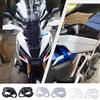Midimttop Estensione paramani per moto, estensione paramani antivento e antifreddo per manubrio Replacement for CRF1100L Africa Twin ADV Sports 20-24 XADV 750 21-24 XL750 24 (Trasparente)