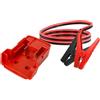 JOJOCY Adattatore di avviamento per auto, compatibile con batteria Milwaukee, 12 AWG, 1,8 m, avviamento portatile, cavo di avviamento per auto, alimentazione per avviare veicoli leggeri (Rosso per Milwaukee)