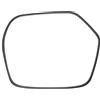 QUARKZMAN Specchietto Retrovisore per Honda Cr-V 07-11 | Lato Destro, Grandangolare/Asferico, Non Auto-Dimming, 2 Pin, Include Piastra, 18,5x15 Cm, Vetro/Plastica, Trasparente Nero