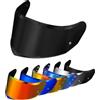 PSLER Visiera Casco per LS2 Stream II FF808 - Visiera Colorata Accessori per Casco da Moto Ricambio(Nero)
