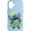 Disney Stitch Christmas Tree Costume Cute Funny Holiday Custodia per iPhone 16