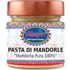 HOME LINE Valsapori - PASTA DI MANDORLE (1 Kg) - MANDORLA 100% - Mandorle Americane Pure, Pelate e Macinate, Senza Glutine