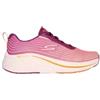 Skechers Max Cushioning Elite 2.0 AlauraSneaker Donna, Tessuto Lampone con Finiture Arancioni, 39 EU