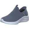 Skechers Donna Ultra Flex 3.0 Cozy Streak Slip-In ALLENATRICE, Slate Textile/Navy Trim, 39 EU