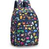 COMIX Zaino Americano, Unisex-Bambini e Ragazzi, Blu, 30x40Hx17 cm