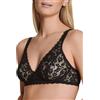 CALIDA Natural Comfort Lace Reggiseno, Semi-Trasparente, Nero, 3B Donna