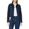 Lee Slim Rider, Giacca in Jeans Donna, Blu (Mean Streaks Kims), Small