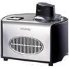 H.Koenig Gelatiera professionale HF250, Gelatiera elettrica 1,5L, refrigerazione, funzione mantenimento del freddo, preparazione rapida, compressore, capiente,150 W - Yogurt gelato, sorbetto e gelato